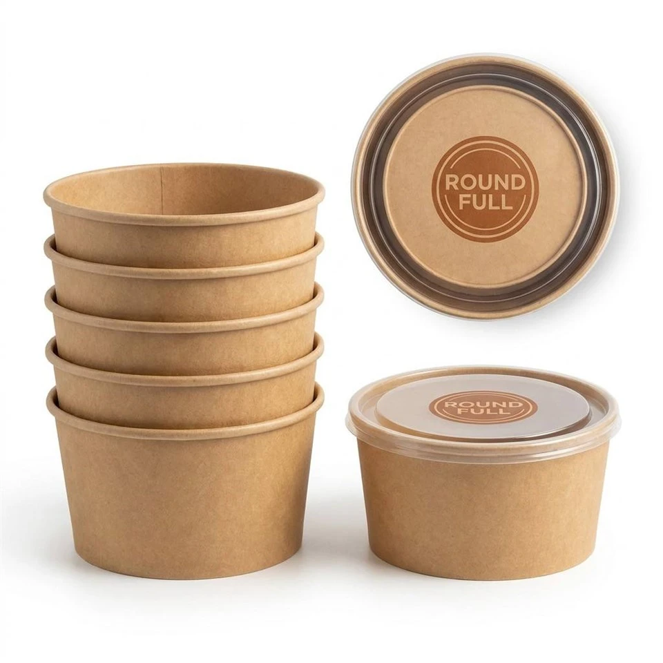 1000ml Disposable Bowls For Hot Food