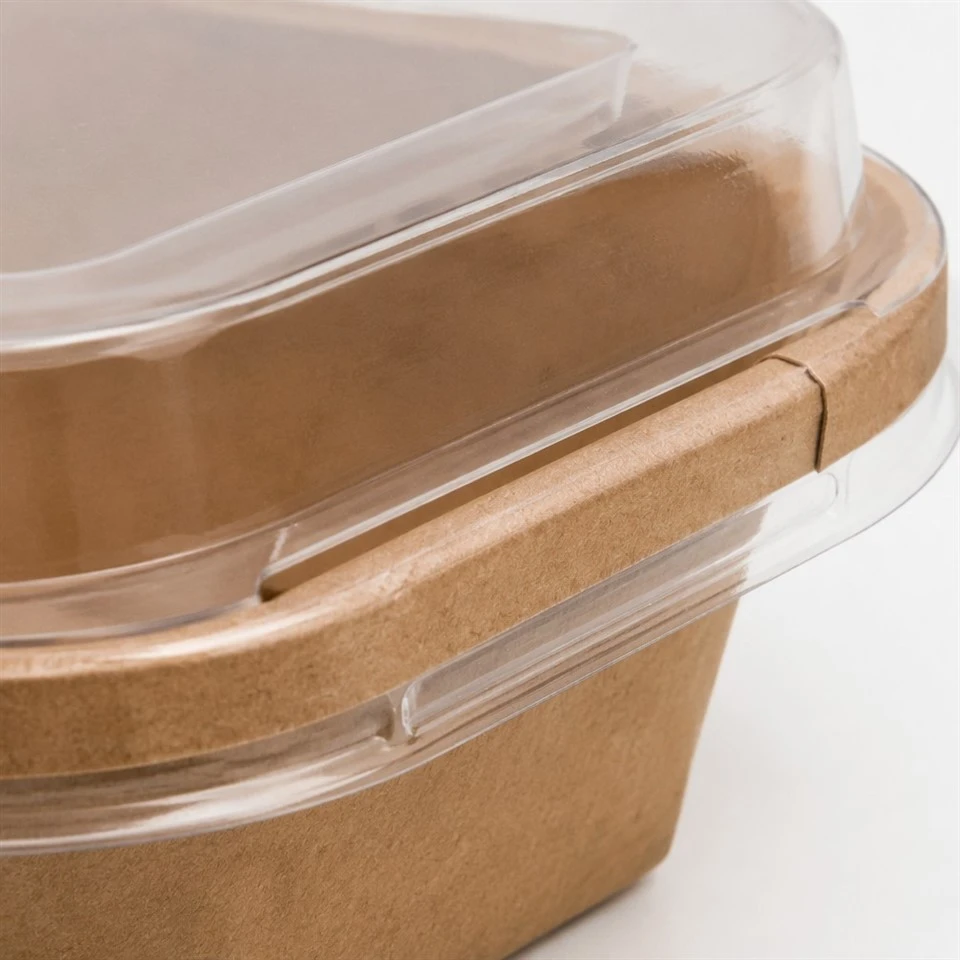 1000ml Octagonal Paper Bowls With Lids factory
