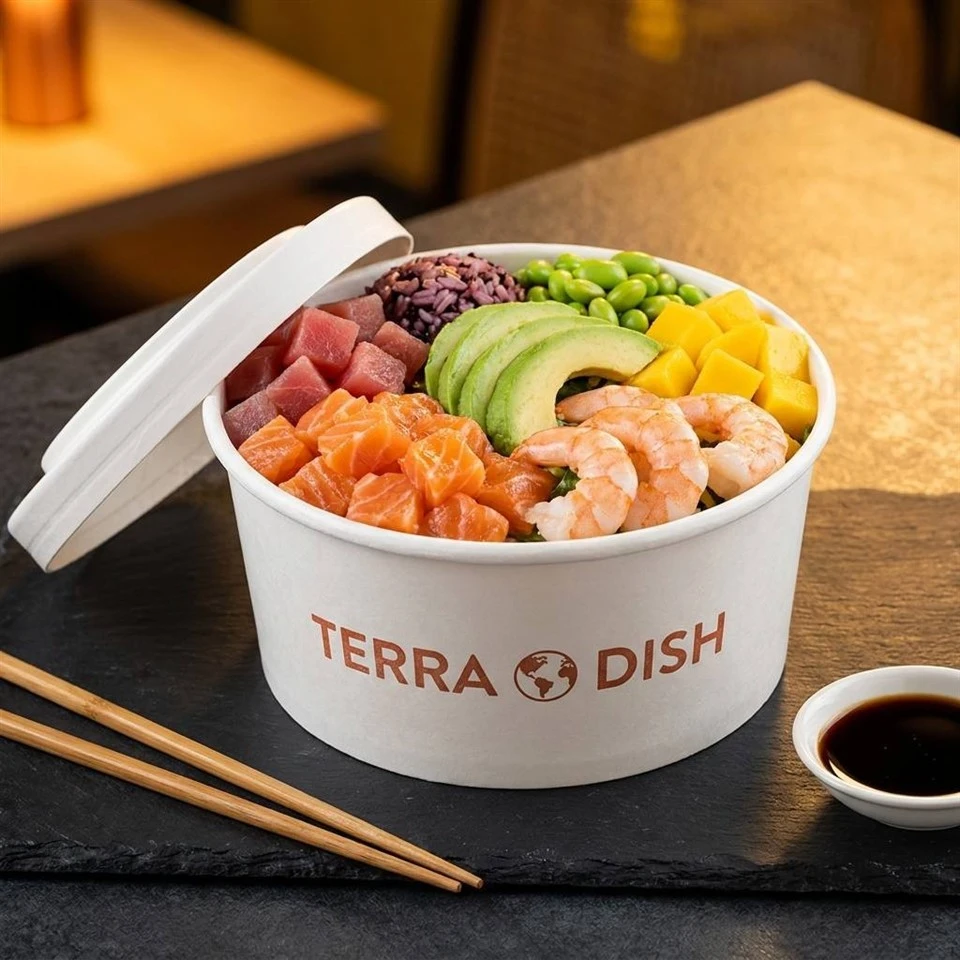 1500ml Large Paper Bowls high quality 1500ml Large Paper Bowls high quality