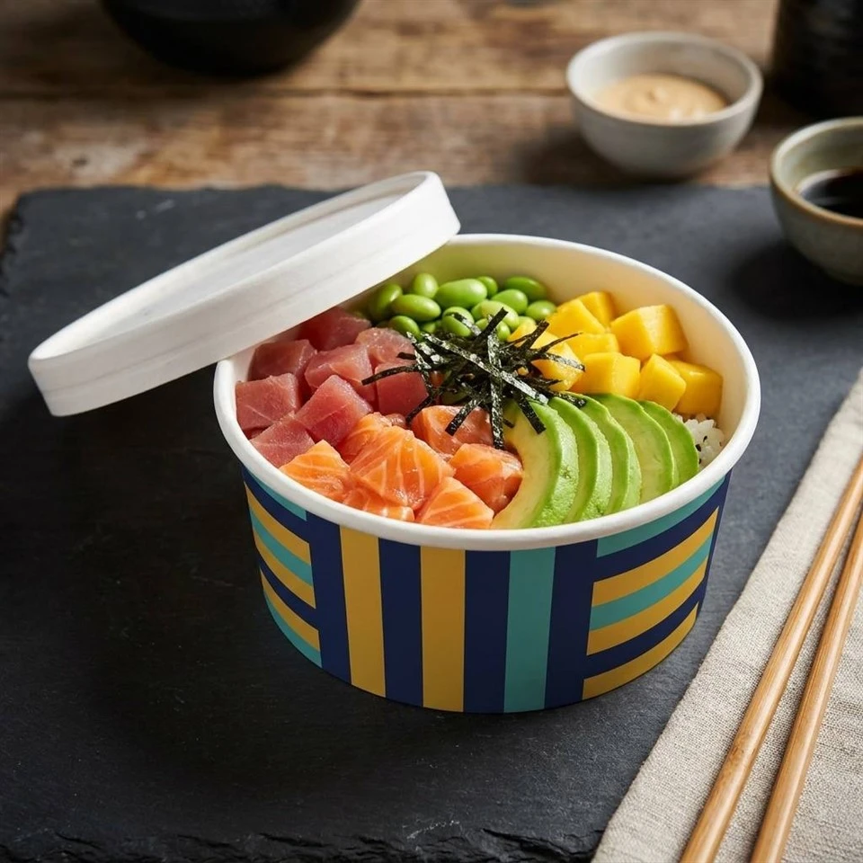 750ml Disposable Paper Bowl factory 750ml Disposable Paper Bowl factory