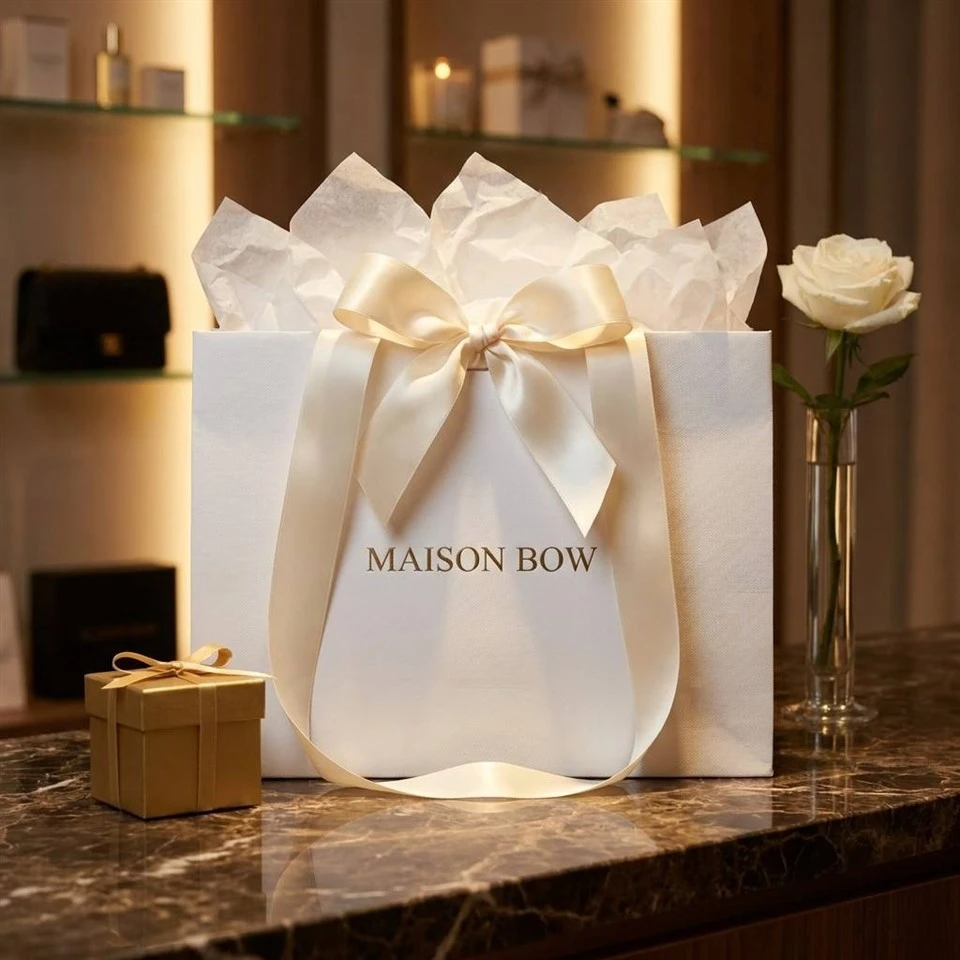 Ribbon Handle Gift Bag suppliers Ribbon Handle Gift Bag suppliers
