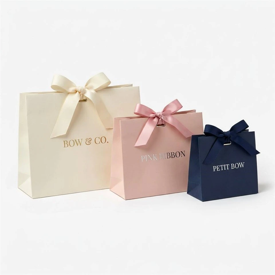Ribbon Handle Gift Bag