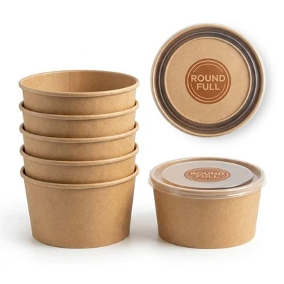 1000ml Disposable Bowls For Hot Food