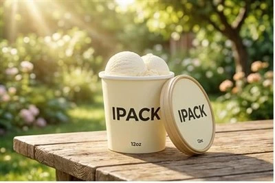 12oz Ice Cream Containers with Lids