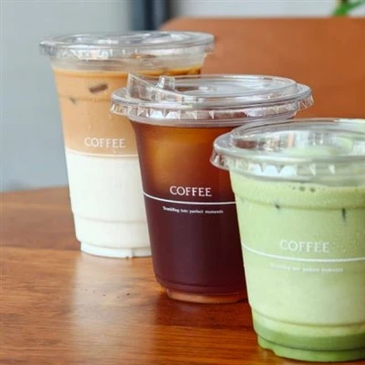 14oz Plastic Cups with Lids