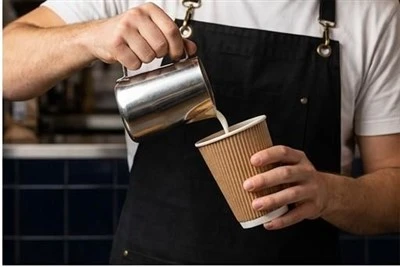 16oz Corrugated Coffee Cups
