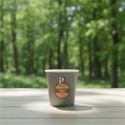 4oz Paper Coffee Cups with Lids