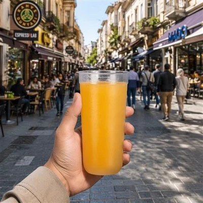 700ml-U Plastic Milkshake Cups