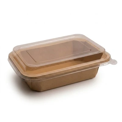 750ml Kraft Octagonal Salad Bowls