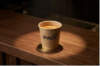 8oz Paper Cup Of Coffee