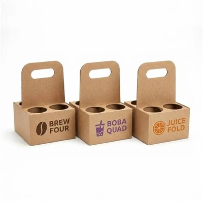 Portable Coffee Two Cups Holder